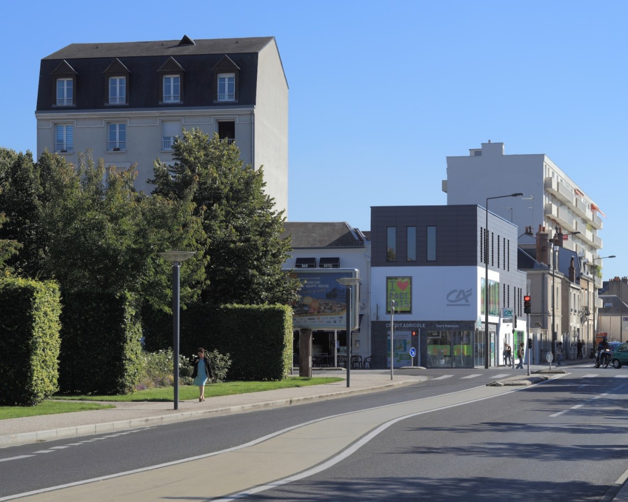 credit agricole quartier les fontaines tours