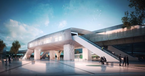 Station métro Cesson- Via Silva - ouverture reportée début 2022